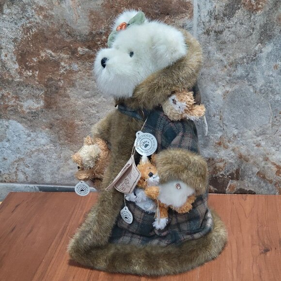 Vintage Boyds Bear Exclusive Edition Fern Woodsbeary with Pippen Alvin Timothy T - Picture 10 of 16